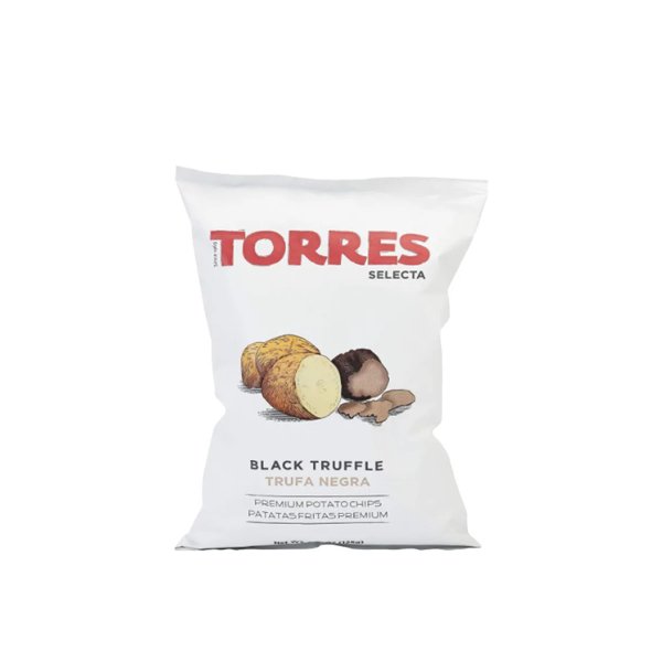 Torres Selecta schwarzer Trüffel Premium Chips 125g